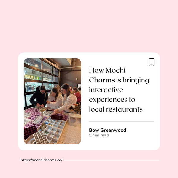 How Mochi Charms is Bringing Interactive Experiences to Local Restaurants