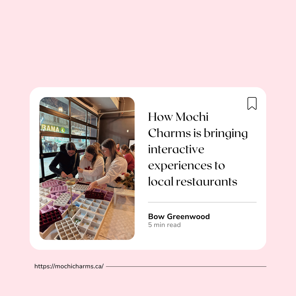 How Mochi Charms is Bringing Interactive Experiences to Local Restaurants