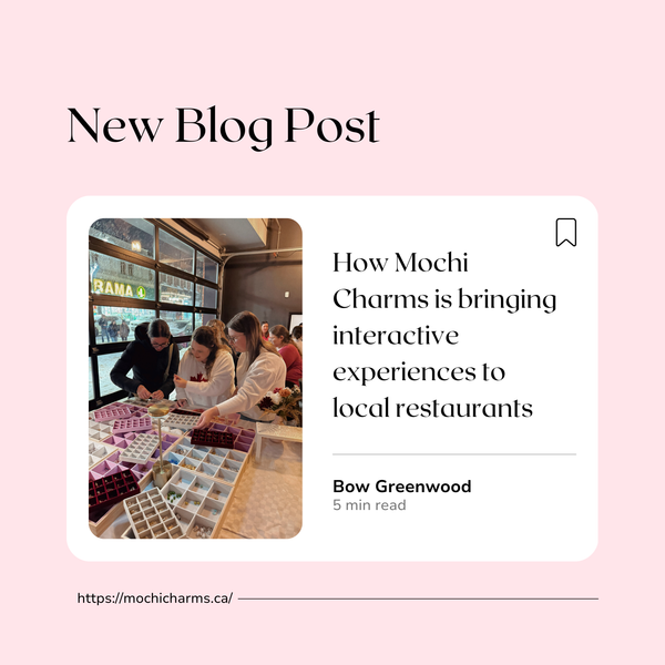 How Mochi Charms is Bringing Interactive Experiences to Local Restaurants