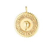 Zodiac Gold Charm