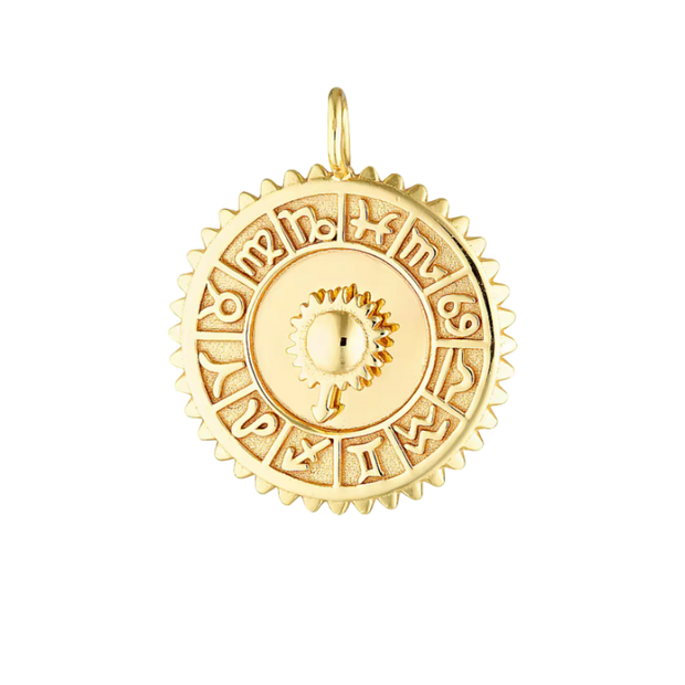 Zodiac Gold Charm