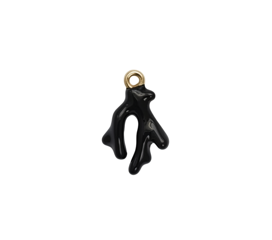 Black Coral Charm