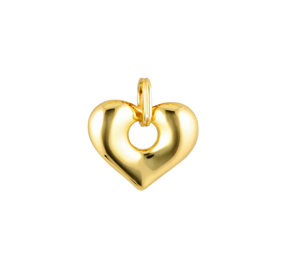 The Golden Heart Charm