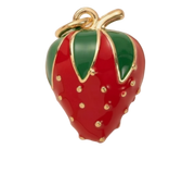 Red Strawberry Large Charm