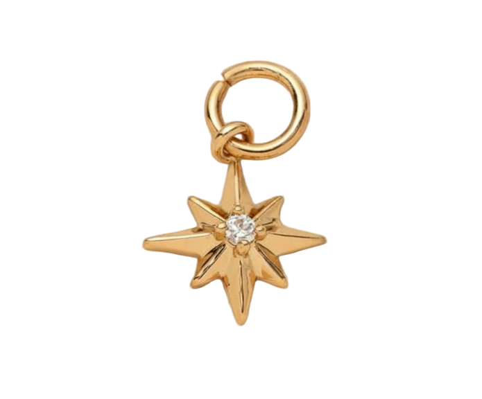 Eight-pointed Star Charm