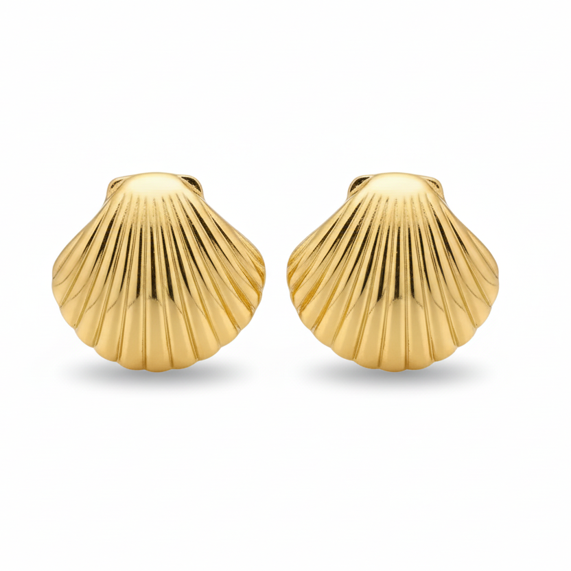Shellie Pop Earrings (Gold)