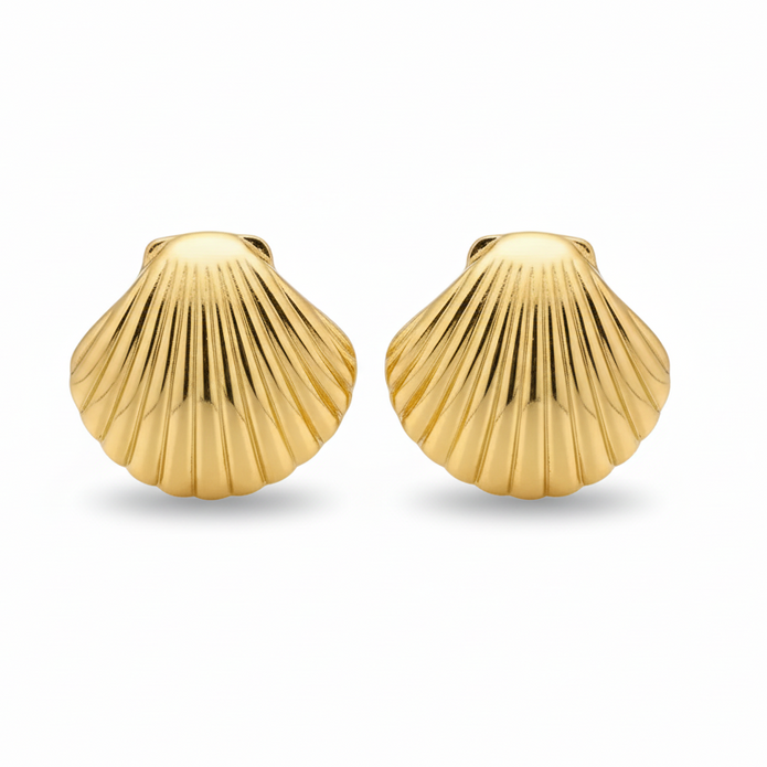 Shellie Pop Earrings (Gold)