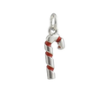 Silver Candy Cane Charm