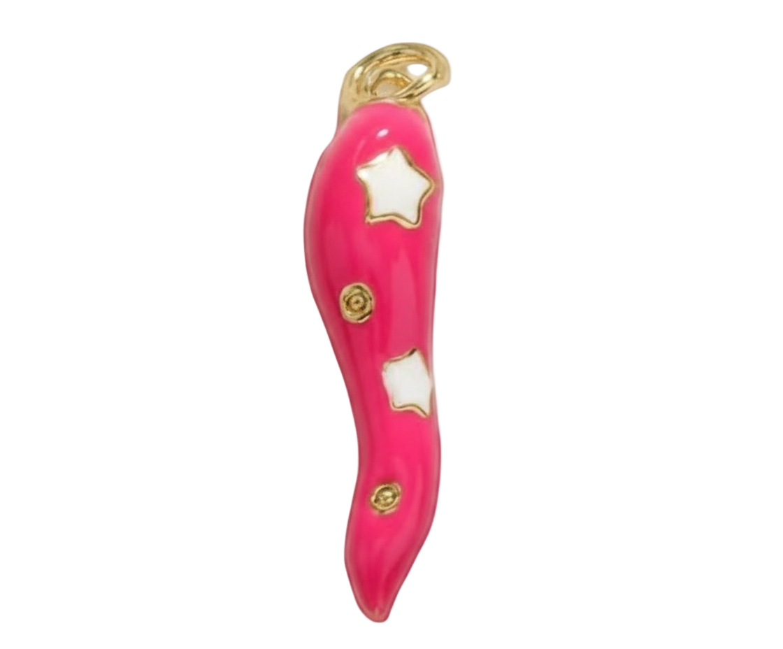 Pink Large Chili Charm