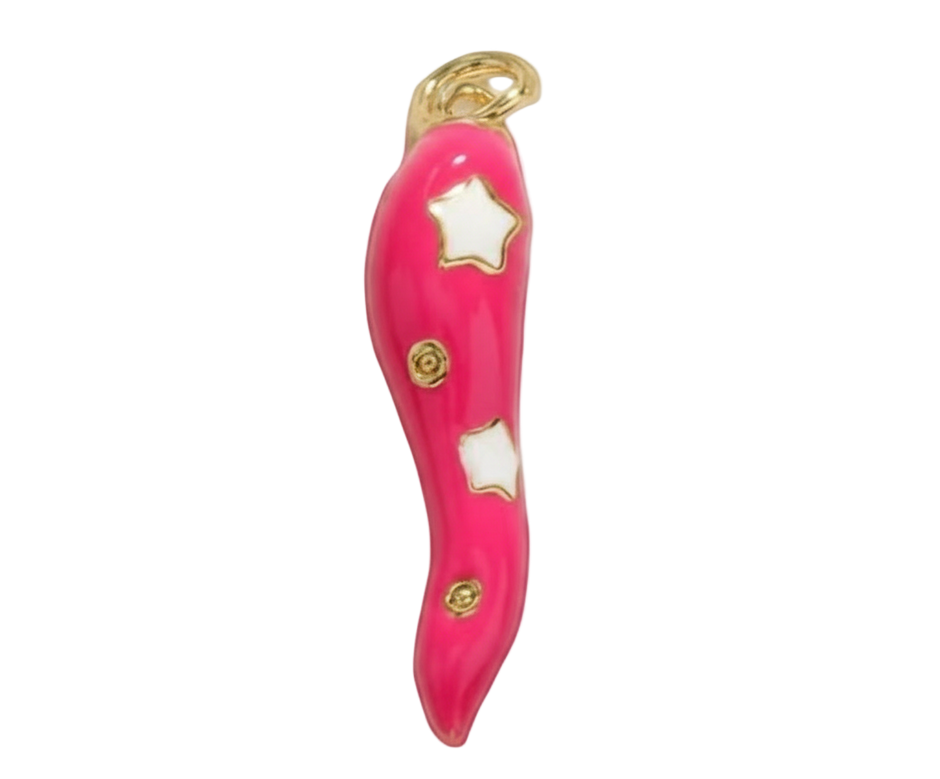 Pink Large Chili Charm
