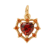 Red Heart Charm