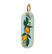 Lemon Vines Ceramic Charm