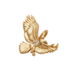 Golden Eagle Charm