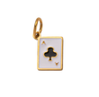 Ace of Clubs Card Charm