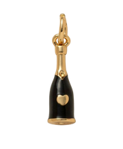 Celebration Champagne Black Bottle Charm