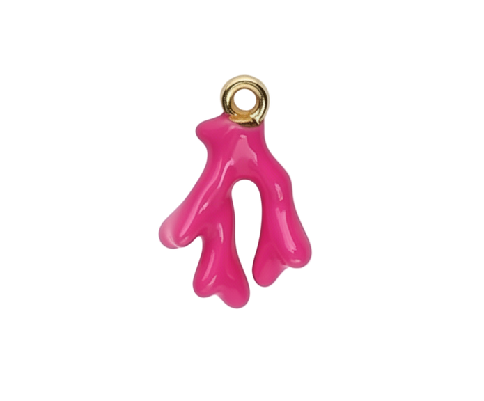 Pink Coral Charm