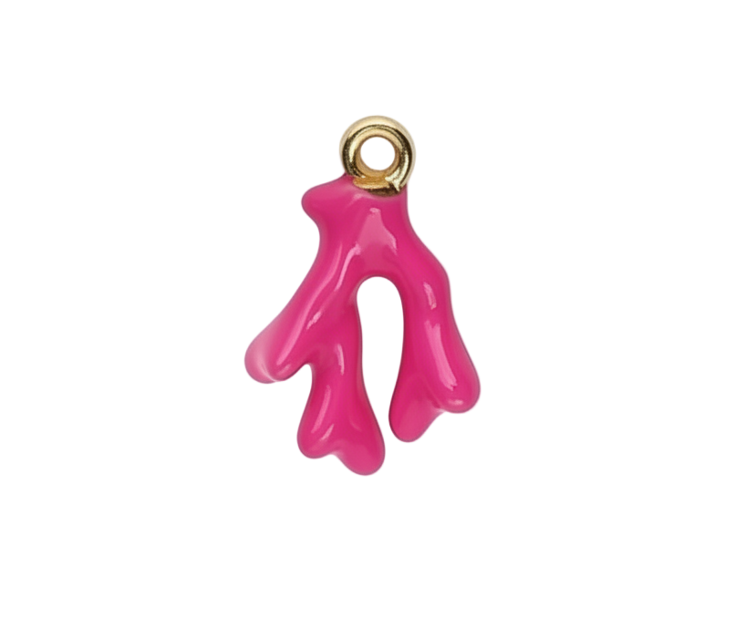 Pink Coral Charm