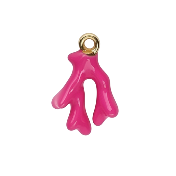 Pink Coral Charm