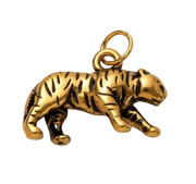 Golden Tiger Charm