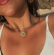 Sunspell Choker Necklace (Gold)