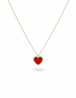 Marlowe Heart Necklace (Gold)