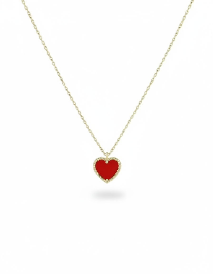 Marlowe Heart Necklace (Gold)