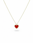 Marlowe Heart Necklace (Gold)