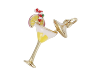 Yellow Happy Hour Charm