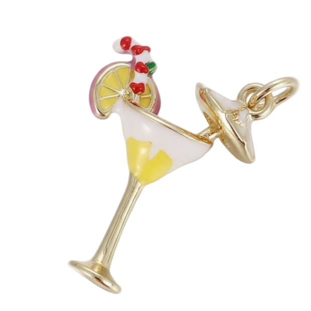 Yellow Happy Hour Charm