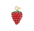 Red Strawberry Small Charm
