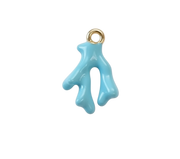 Blue Light Coral Charm