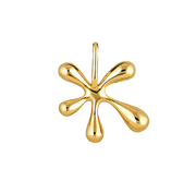 Golden Splatter Charm