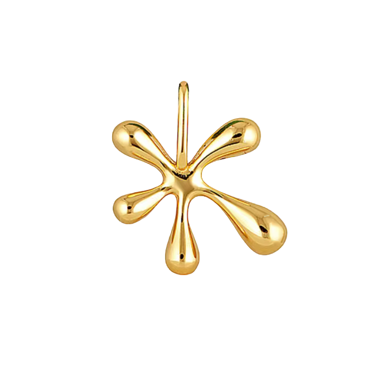 Golden Splatter Charm