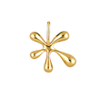 Golden Splatter Charm