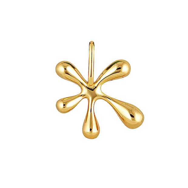 Golden Splatter Charm