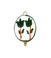 Christmas Theme Ceramic Charm