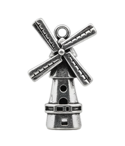 Windmill Charm (Silver)