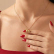 Lunar New Year Horse Necklace (Gold)