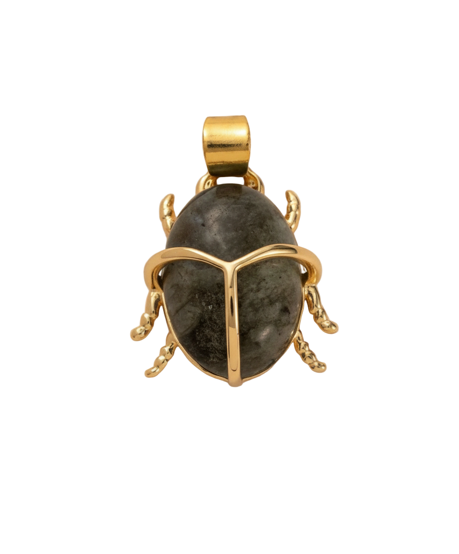 Bug with Stone Charm