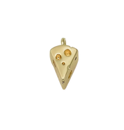 Cheese Charm (Gold)