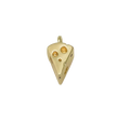 Cheese Charm (Gold)