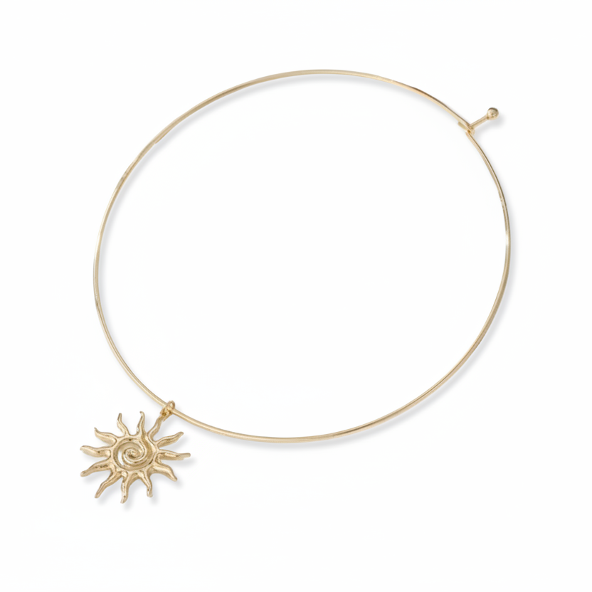 Sunspell Choker Necklace (Gold)