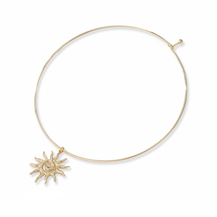 Sunspell Choker Necklace (Gold)
