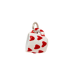 Cute Lover Hearts Ceramic Mug Charm