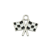 Checkered Flag Charm