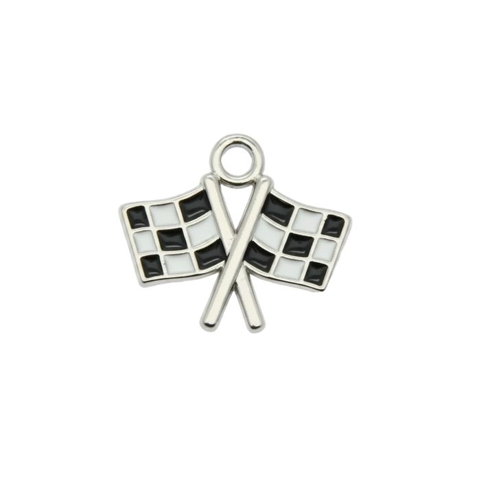 Checkered Flag Charm