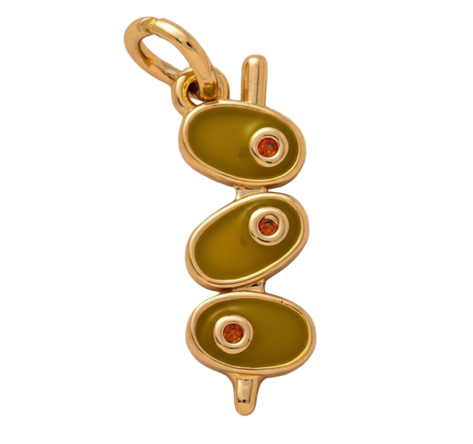 Olive Skewer Charm