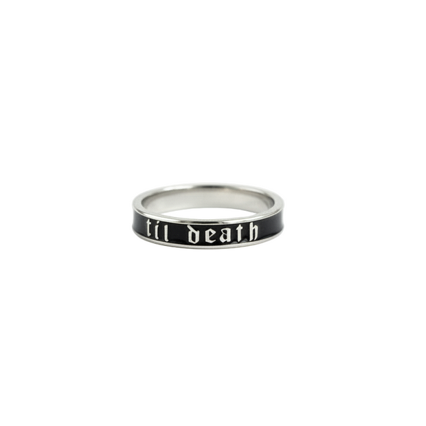 Til Death Ring (Silver)