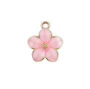 Pink Blossom Charm