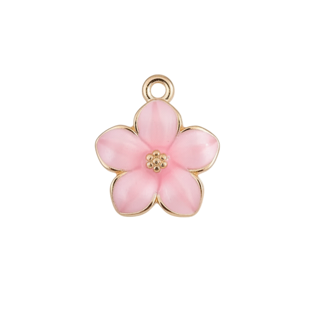 Pink Blossom Charm